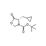 (S)-3-Boc-4-(cyclopropylmethyl)-5-oxooxazolidine