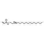 2-(Tetradecylselanyl)ethyl Acrylate