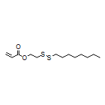 2-(Octyldisulfanyl)ethyl Acrylate