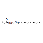 N-[2-(Decyldisulfanyl)ethyl]acrylamide