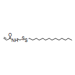 N-[2-(Tetradecyldisulfanyl)ethyl]acrylamide