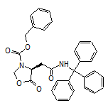 (S)-3-Cbz-5-oxo-4-[2-oxo-2-(tritylamino)ethyl]oxazolidine