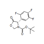 (S)-3-Boc-5-oxo-4-(2,4,5-trifluorophenyl)oxazolidine