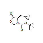 (R)-3-Boc-4-(cyclopropylmethyl)-5-oxooxazolidine