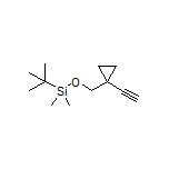 tert-Butyl[(1-ethynylcyclopropyl)methoxy]dimethylsilane