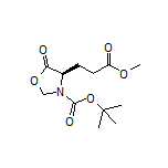 (R)-3-Boc-4-(3-methoxy-3-oxopropyl)-5-oxooxazolidine