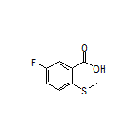 5-Fluoro-2-(methylthio)benzoic Acid