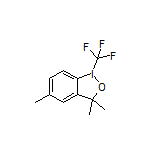 3,3,5-Trimethyl-1-(trifluoromethyl)-1,2-benziodoxole