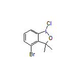 4-Bromo-1-chloro-3,3-dimethyl-1,2-benziodoxole