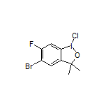 5-Bromo-1-chloro-6-fluoro-3,3-dimethyl-1,2-benziodoxole