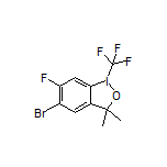 5-Bromo-6-fluoro-3,3-dimethyl-1-(trifluoromethyl)-1,2-benziodoxole