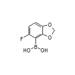 5-Fluorobenzo[d][1,3]dioxole-4-boronic Acid