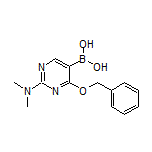 4-(Benzyloxy)-2-(dimethylamino)pyrimidine-5-boronic Acid