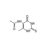 N-(6-Methyl-4-oxo-2-thioxo-1,2,3,4-tetrahydro-5-pyrimidinyl)acetamide