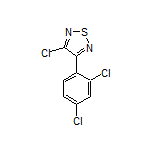 3-Chloro-4-(2,4-dichlorophenyl)-1,2,5-thiadiazole