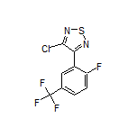 3-Chloro-4-[2-fluoro-5-(trifluoromethyl)phenyl]-1,2,5-thiadiazole