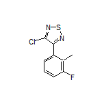 3-Chloro-4-(3-fluoro-2-methylphenyl)-1,2,5-thiadiazole