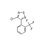 3-Chloro-4-[2-(trifluoromethyl)phenyl]-1,2,5-thiadiazole