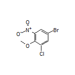 4-Bromo-2-chloro-6-nitroanisole