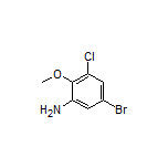 5-Bromo-3-chloro-2-methoxyaniline