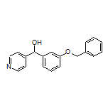 [3-(Benzyloxy)phenyl](4-pyridyl)methanol