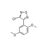 3-Chloro-4-(2,5-dimethoxyphenyl)-1,2,5-thiadiazole