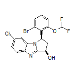 (1R,3R)-1-[2-Bromo-6-(difluoromethoxy)phenyl]-7-chloro-2,3-dihydro-1H-benzo[d]pyrrolo[1,2-a]imidazol-3-ol