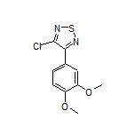 3-Chloro-4-(3,4-dimethoxyphenyl)-1,2,5-thiadiazole