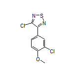 3-Chloro-4-(3-chloro-4-methoxyphenyl)-1,2,5-thiadiazole