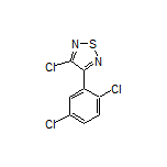 3-Chloro-4-(2,5-dichlorophenyl)-1,2,5-thiadiazole