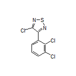 3-Chloro-4-(2,3-dichlorophenyl)-1,2,5-thiadiazole