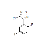 3-Chloro-4-(2,5-difluorophenyl)-1,2,5-thiadiazole