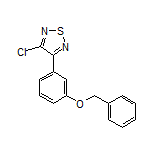 3-[3-(Benzyloxy)phenyl]-4-chloro-1,2,5-thiadiazole