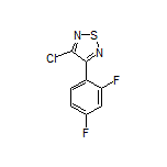 3-Chloro-4-(2,4-difluorophenyl)-1,2,5-thiadiazole