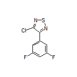 3-Chloro-4-(3,5-difluorophenyl)-1,2,5-thiadiazole