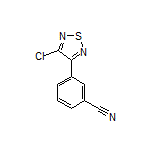 3-(4-Chloro-1,2,5-thiadiazol-3-yl)benzonitrile