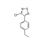 3-Chloro-4-(4-ethylphenyl)-1,2,5-thiadiazole