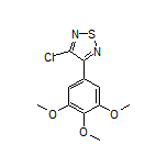 3-Chloro-4-(3,4,5-trimethoxyphenyl)-1,2,5-thiadiazole