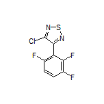 3-Chloro-4-(2,3,6-trifluorophenyl)-1,2,5-thiadiazole