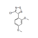 3-Chloro-4-(2,4-dimethoxyphenyl)-1,2,5-thiadiazole