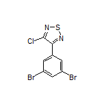 3-Chloro-4-(3,5-dibromophenyl)-1,2,5-thiadiazole