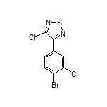 3-(4-Bromo-3-chlorophenyl)-4-chloro-1,2,5-thiadiazole