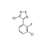 3-Chloro-4-(3-chloro-2-fluorophenyl)-1,2,5-thiadiazole