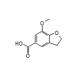 7-Methoxy-2,3-dihydrobenzofuran-5-carboxylic Acid