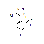 3-Chloro-4-[4-Fluoro-2-(trifluoromethyl)phenyl]-1,2,5-thiadiazole