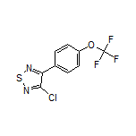 3-Chloro-4-[4-(trifluoromethoxy)phenyl]-1,2,5-thiadiazole