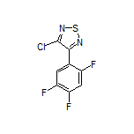 3-Chloro-4-(2,4,5-trifluorophenyl)-1,2,5-thiadiazole