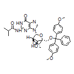 N-[9-[(1R,3R,4R,6S,7S)-1-[[Bis(4-methoxyphenyl)(phenyl)methoxy]methyl]-7-hydroxy-6-methyl-2,5-dioxabicyclo[2.2.1]heptan-3-yl]-6-oxo-6,9-dihydro-1H-purin-2-yl]isobutyramide