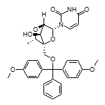 1-[(1R,3R,4R,6S,7S)-1-[[Bis(4-methoxyphenyl)(phenyl)methoxy]methyl]-7-hydroxy-6-methyl-2,5-dioxabicyclo[2.2.1]heptan-3-yl]pyrimidine-2,4(1H,3H)-dione