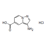 3-Aminopyrazolo[1,5-a]pyridine-5-carboxylic Acid Hydrochloride